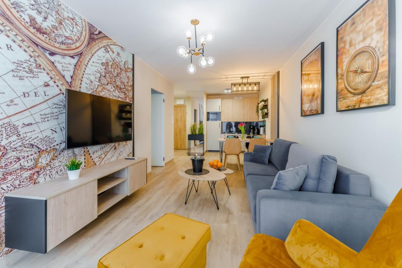 Perlowa Przystan Rent - Classic Gold & Silver Apartment Kolobrzeg Luaran gambar