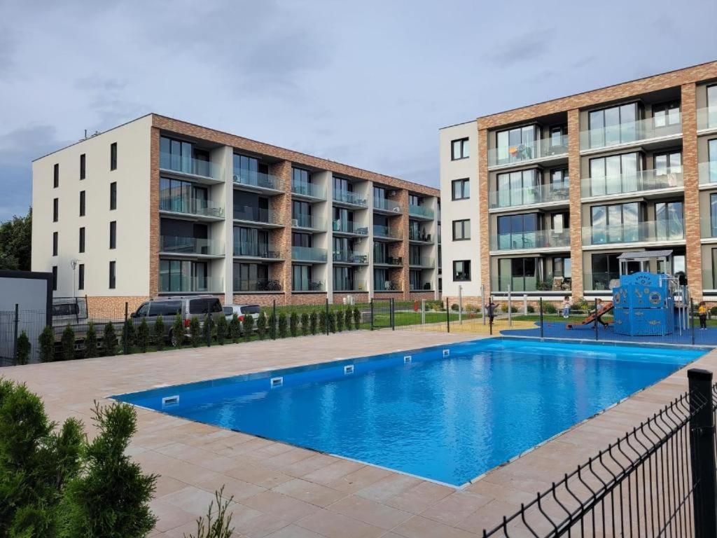 Perlowa Przystan Rent - Classic Gold & Silver Apartment Kolobrzeg Luaran gambar